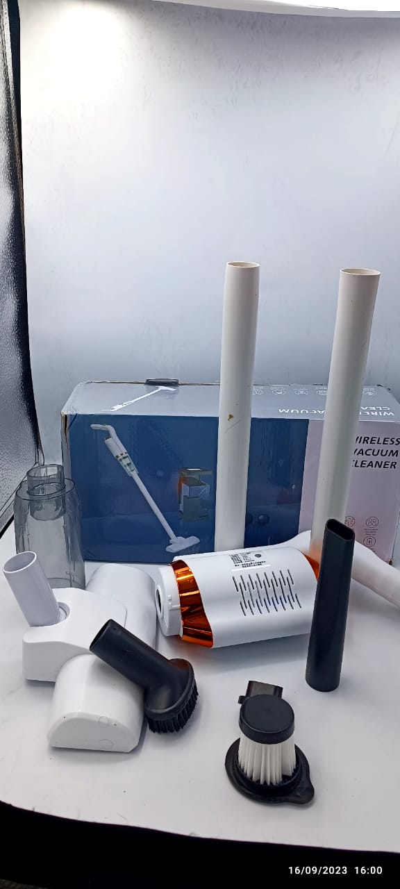 3-in-1 Wireless Vacuum Cleaner for Powerful, Cordless Cleaning on Floors, Furniture, and Hard-to-Reach Areas!