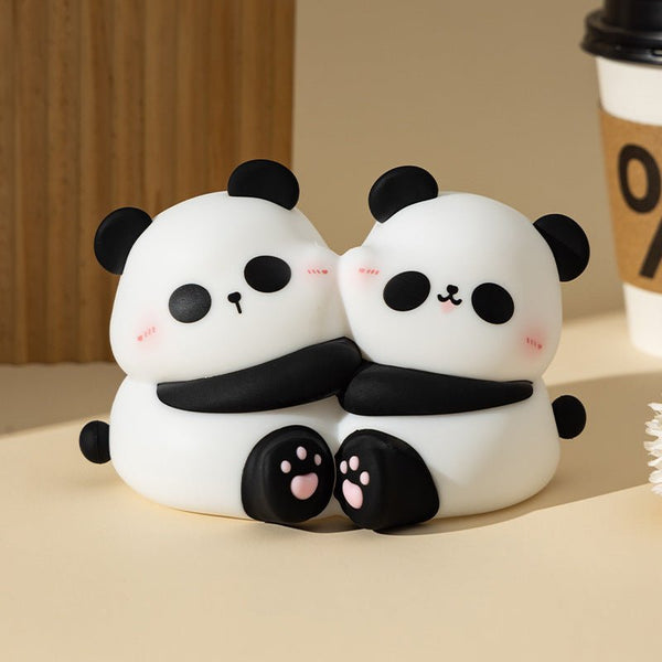 Panda Hug Small Night Lamp LED Desktop Decoration Night Light