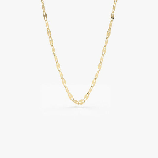 Women's Delicate Lip Chain Necklace